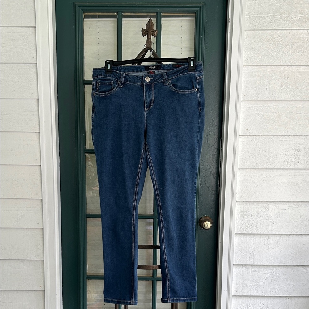 Earl Dark Blue Skinny Jeans 12 Petite